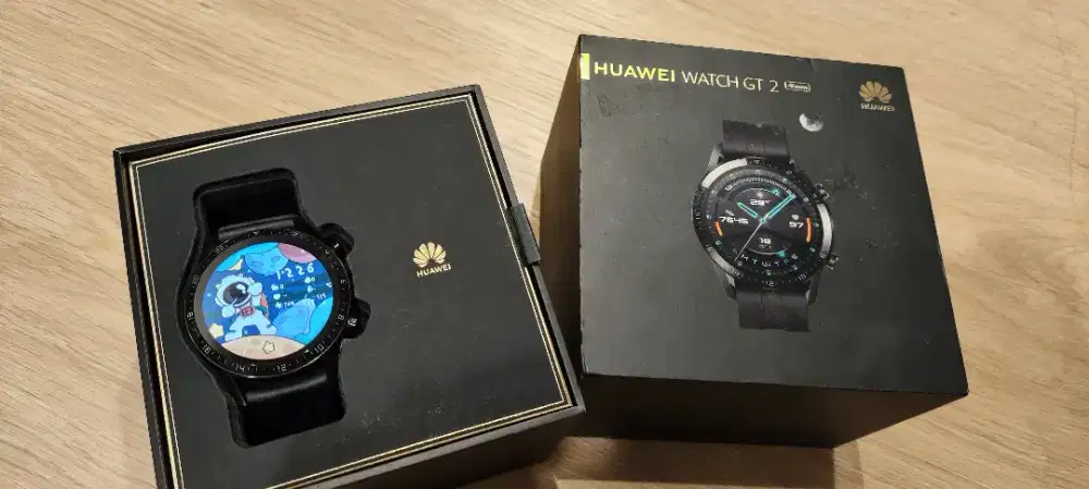 Preloved Huawei Watch GT 2 Music Black