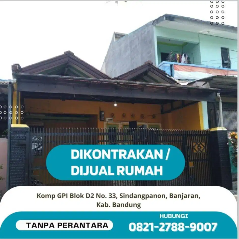 Di Kontrakan / Di Jual