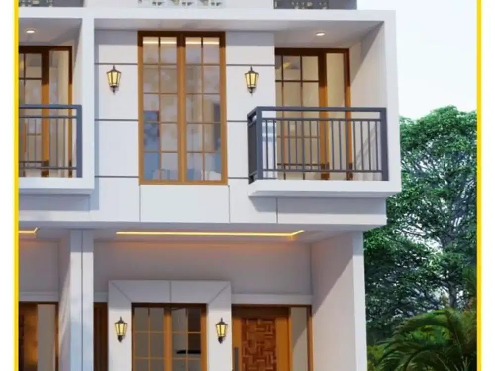 Dijual Rumah 2 Lantai Baru Buaran Klender Jaktim, 4 Kamar Nego
