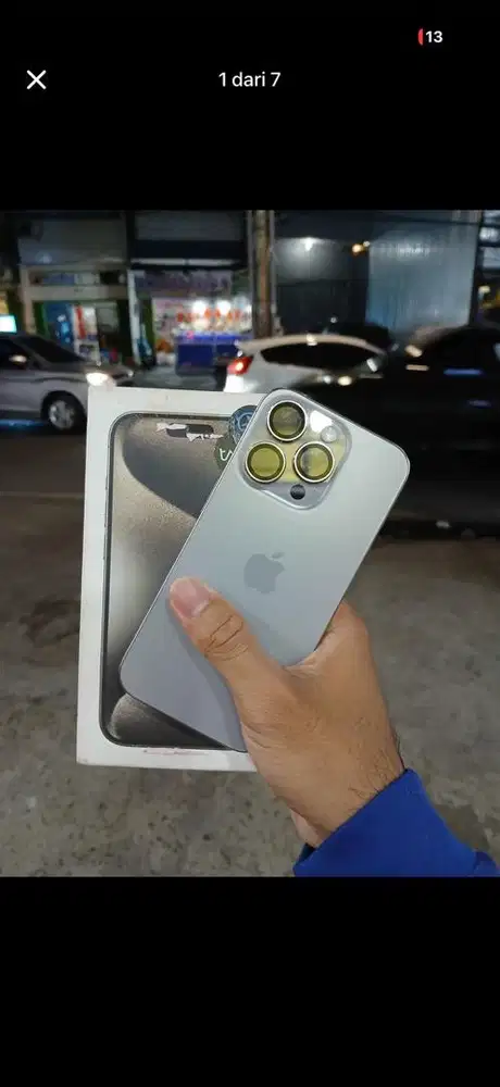 Jual iphone 15 Pro 128 eks i box