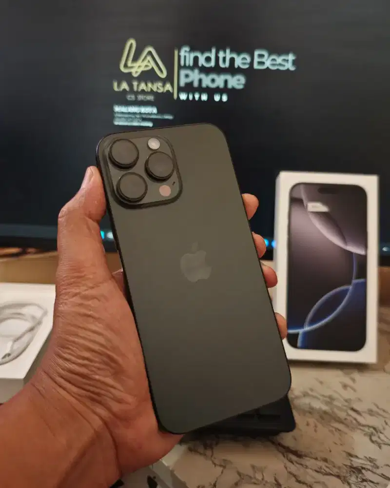 Iphone 16 Pro Max 256gb BH 100% Like New No Minus Fullset Resmi