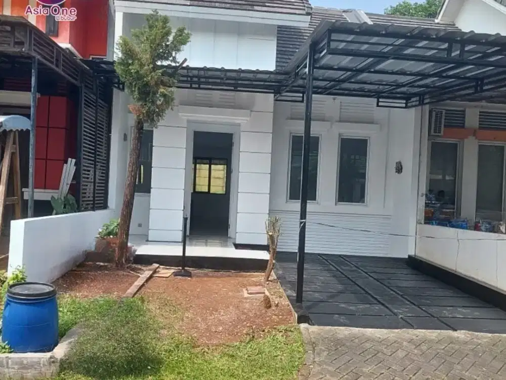 Rumah minimalis 1 lantai siap huni di kota wisata