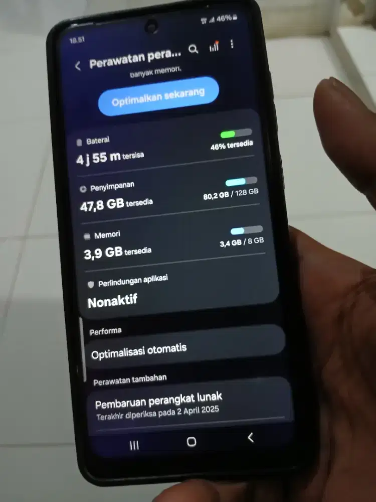 Samsung a72 8/128 apa adanya