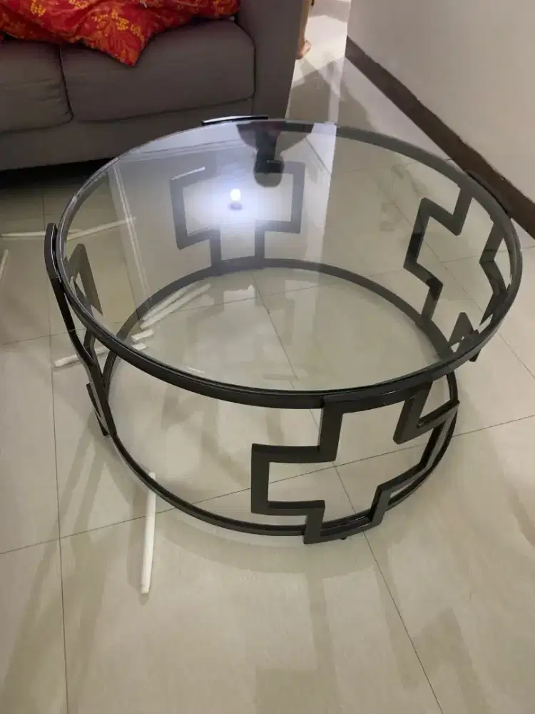 Furnitur rumah meja tamu meja cafe