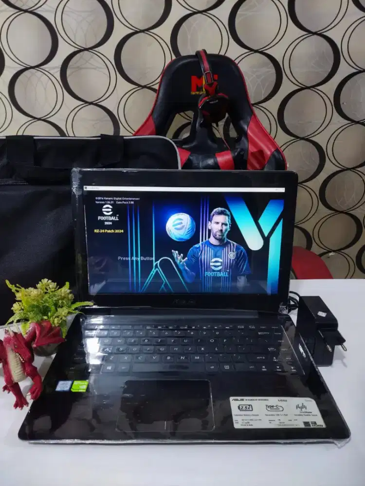 ASUS VIVOBOOK X456UFF-203 Black  DUAL VGA Nvidia  [RAM 8GB/SSD]