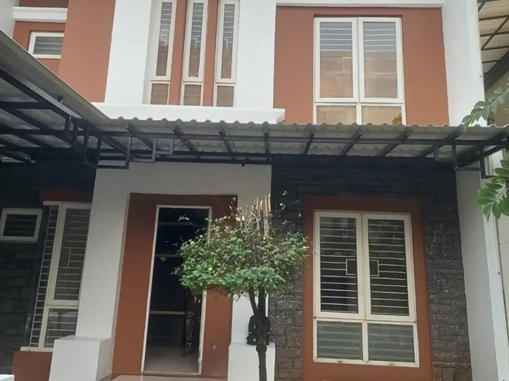 Rumah 2 lantai dalam cluster favorit kota wisata