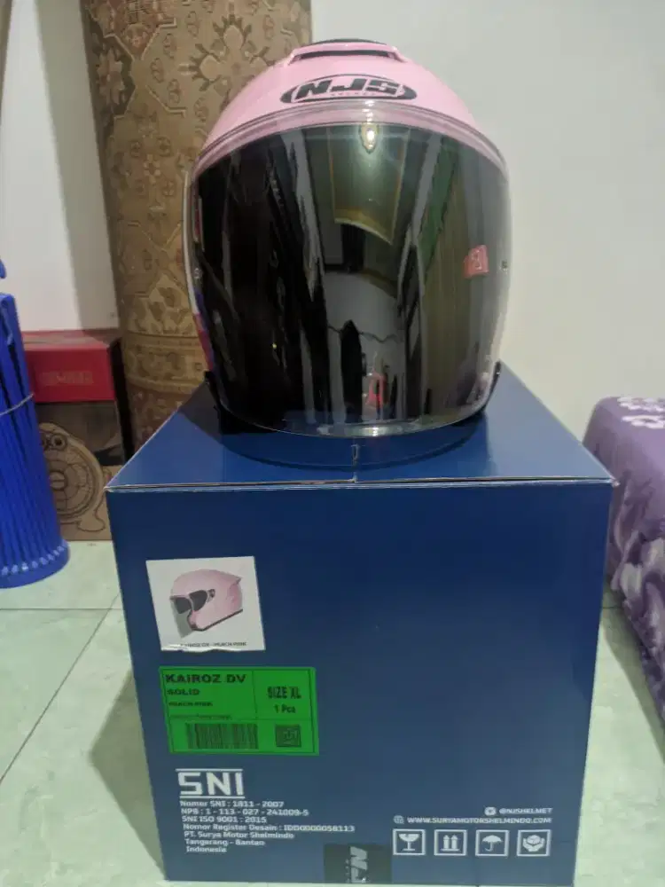 Helm NJS Kairoz DV XL Pink