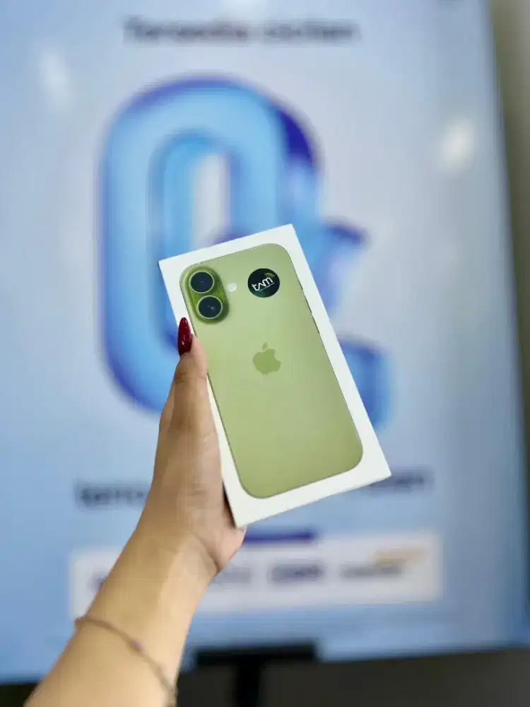 IPHONE 17 256 GB GARANSI RESMI IBOX GREEN SAGE STOK TERBATAS