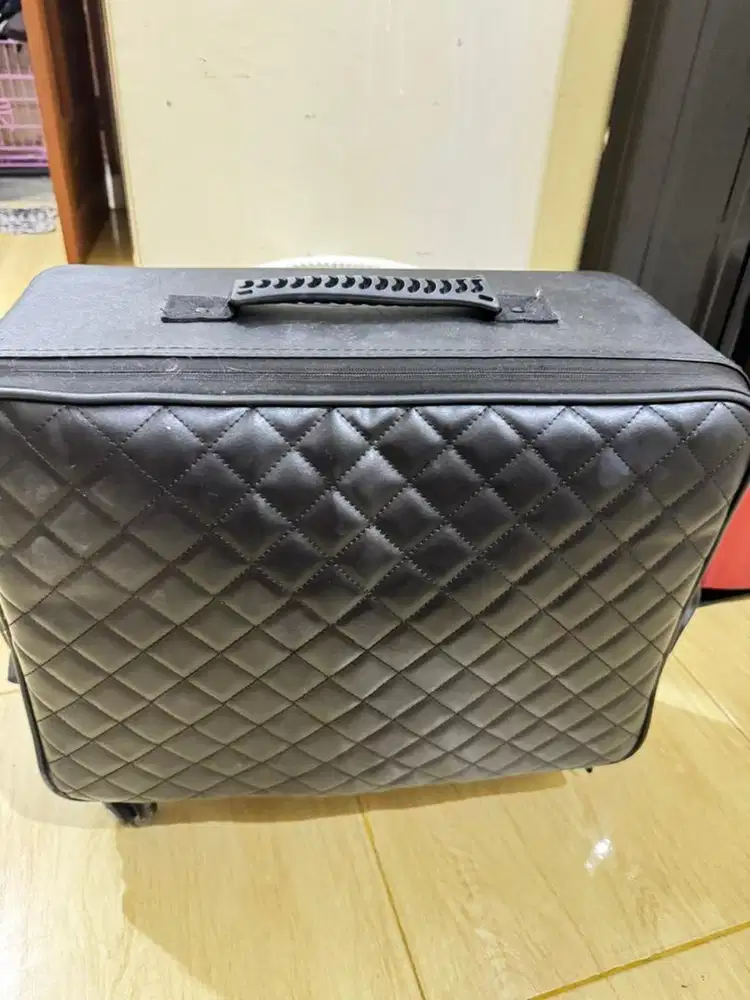 jual alat makeup lengkap berserta tas, premium