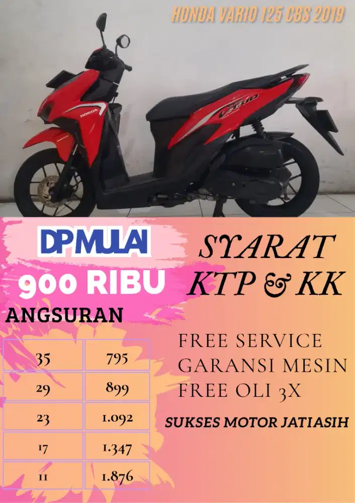 HONDA VARIO 125 CBS 2019