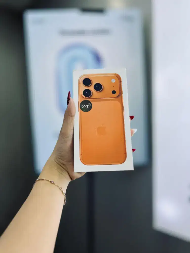 IPHONE 17 PRO 256 GB COSMIC ORANGE GARANSI RESMI IBOX STOK TERBATAS
