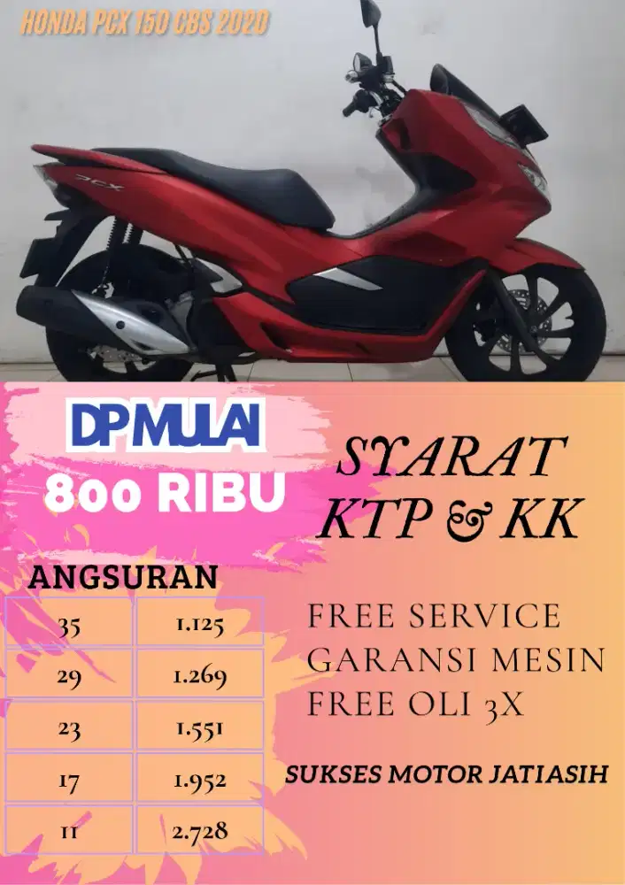 HONDA PCX 150 CBS 2020