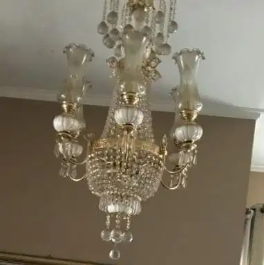 DIJUAL LAMPU KRISTAL ASLI