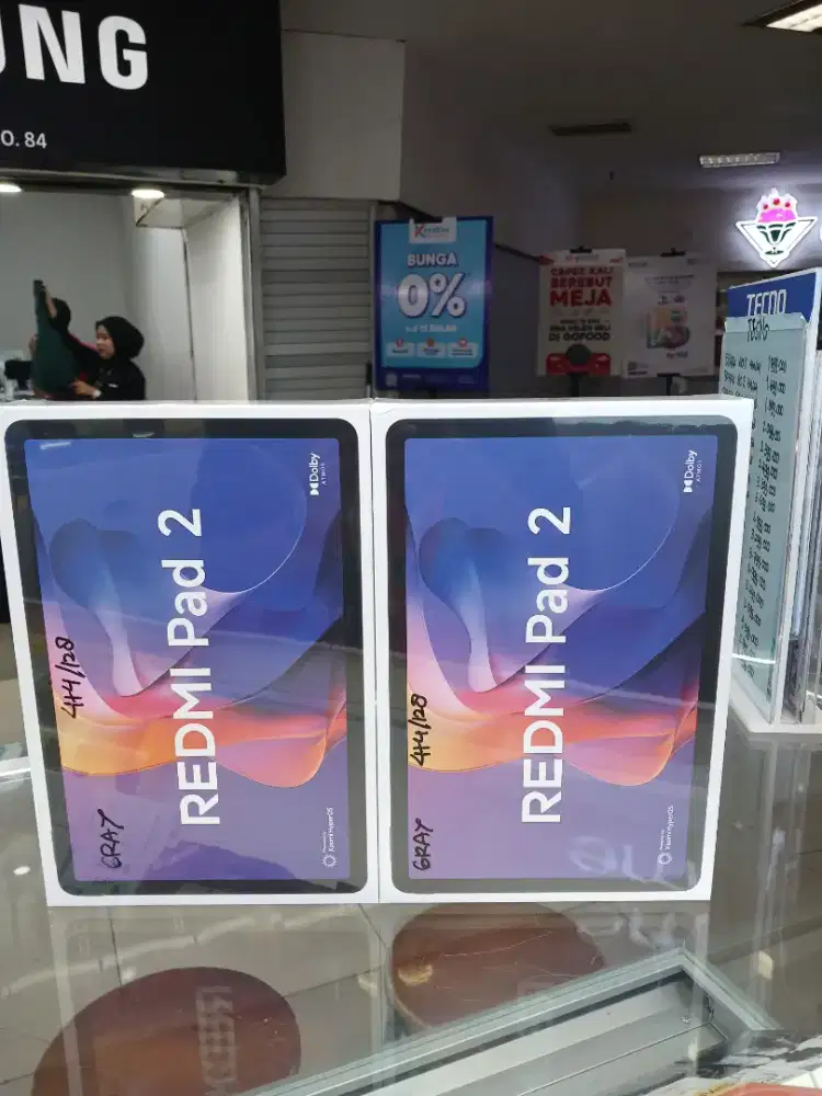 Tablet redmi pad 2 ram 8/128 baterai 9000mah bisa kredit juga