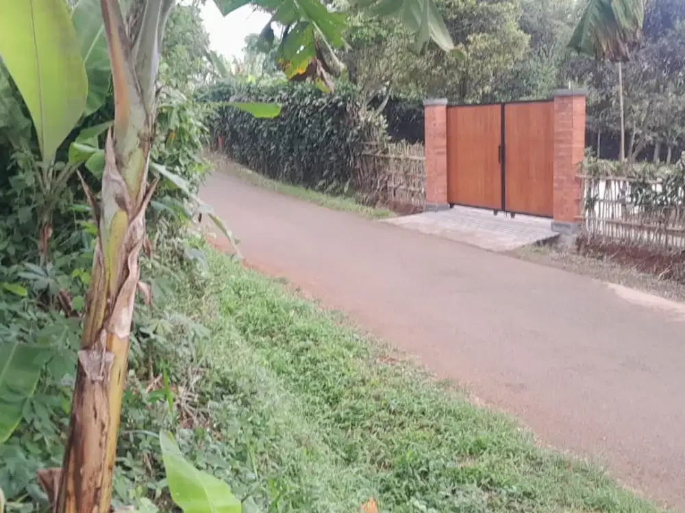 Dijual lahan pinggir jalan cocok untuk berkebun