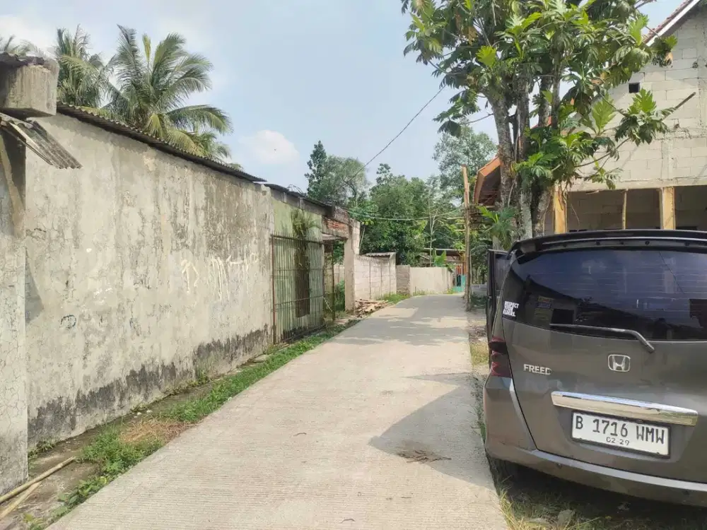 Tanah Murah 350m² Dekat Stasiun KAI Tenjo Cocok Buat Rumah Kontrakan