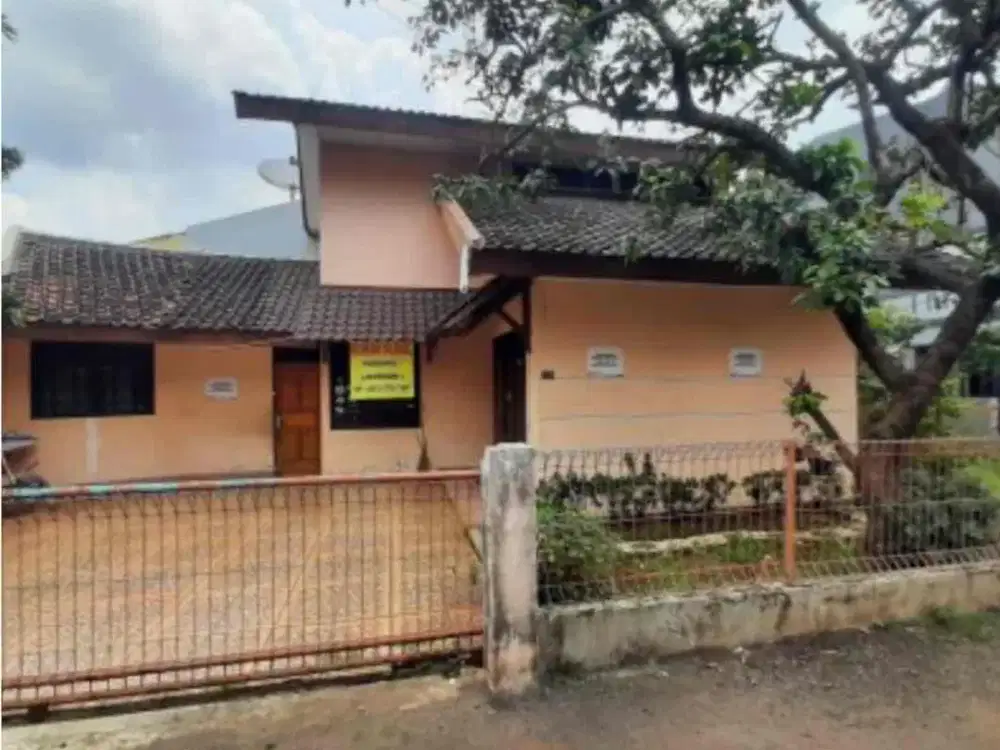 dijual rumah murah harga dibawah pasaran di perumahan wisma kesuma indah, kel. jatirahayu, kec. pondok melati, kota bekasi