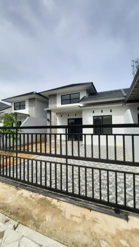Rumah minimalis dengan tanah luas di Kota Pekanbaru