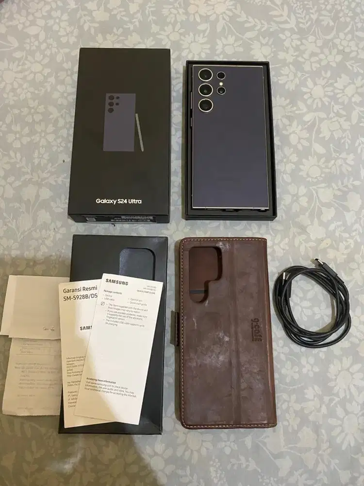 Samsung S24 Ultra 12/512GB Resmi sein Fullset original