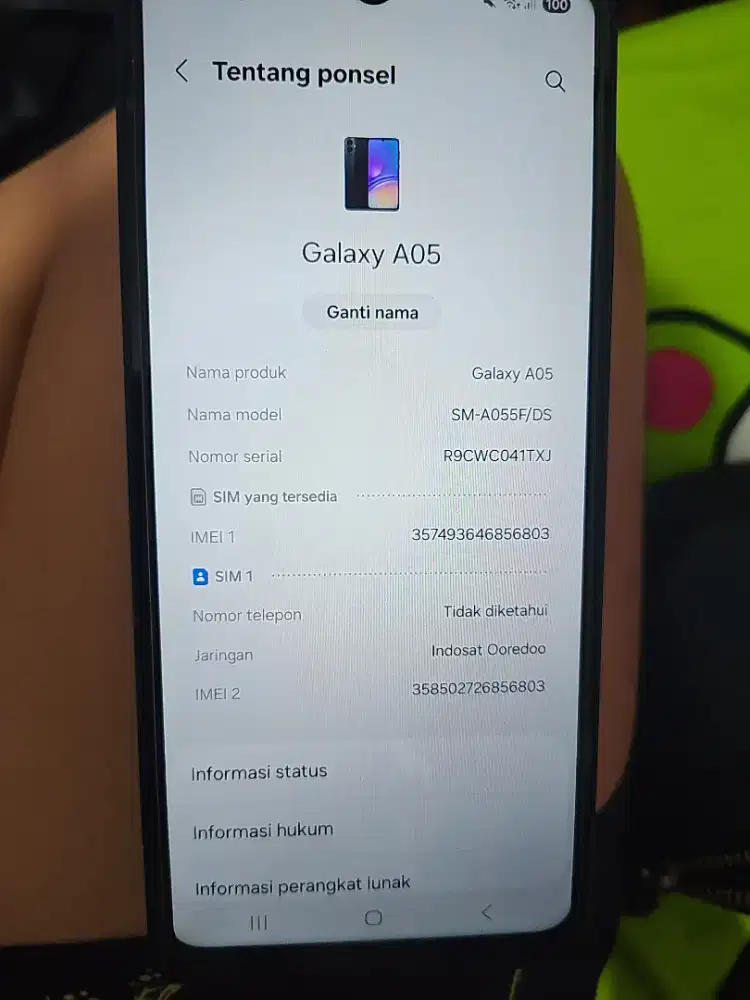 Samsung galaxy a05