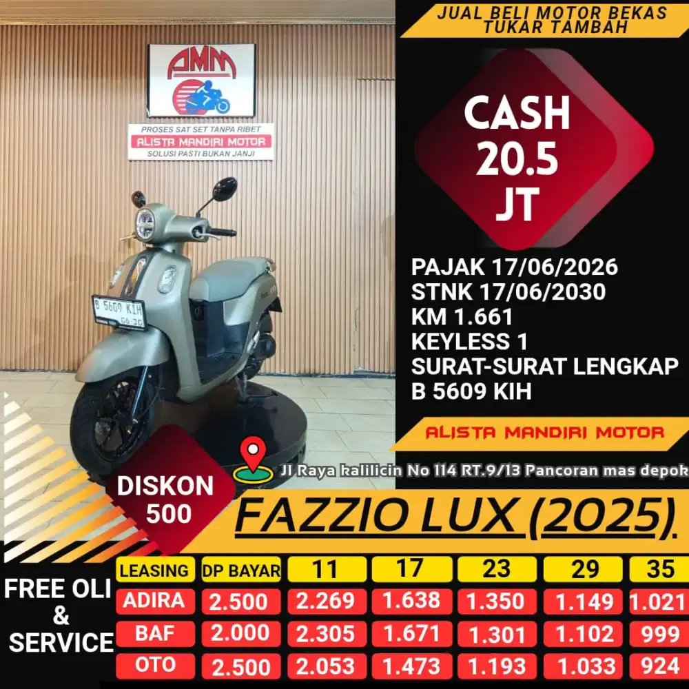Yamaha Fazzio Luxx 2025