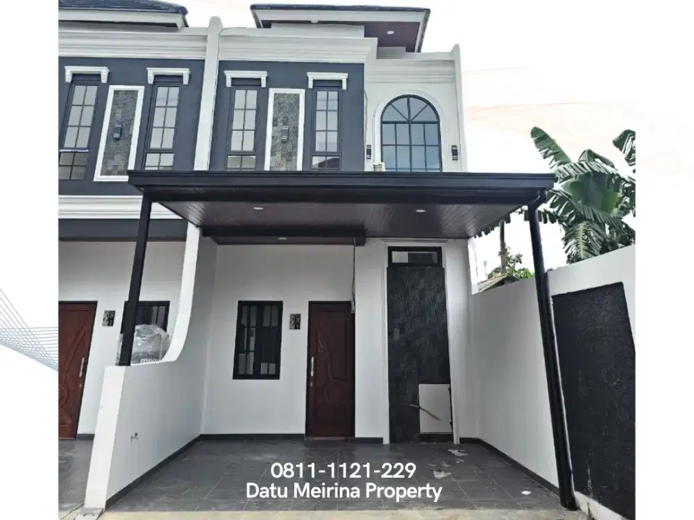 Rumah Siap Huni Free Biaya DP 0% cuma 3 menit ke stasiun pondok rajeg