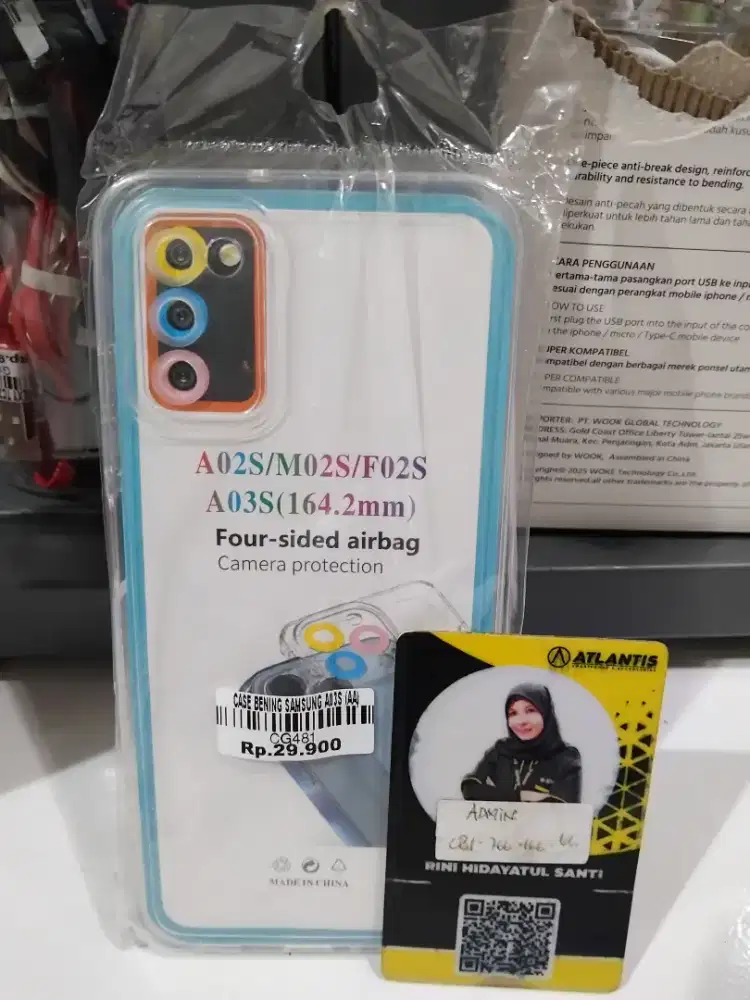 CASE BENING SAMSUNG A03S | ATLANTIS DAHSYAT