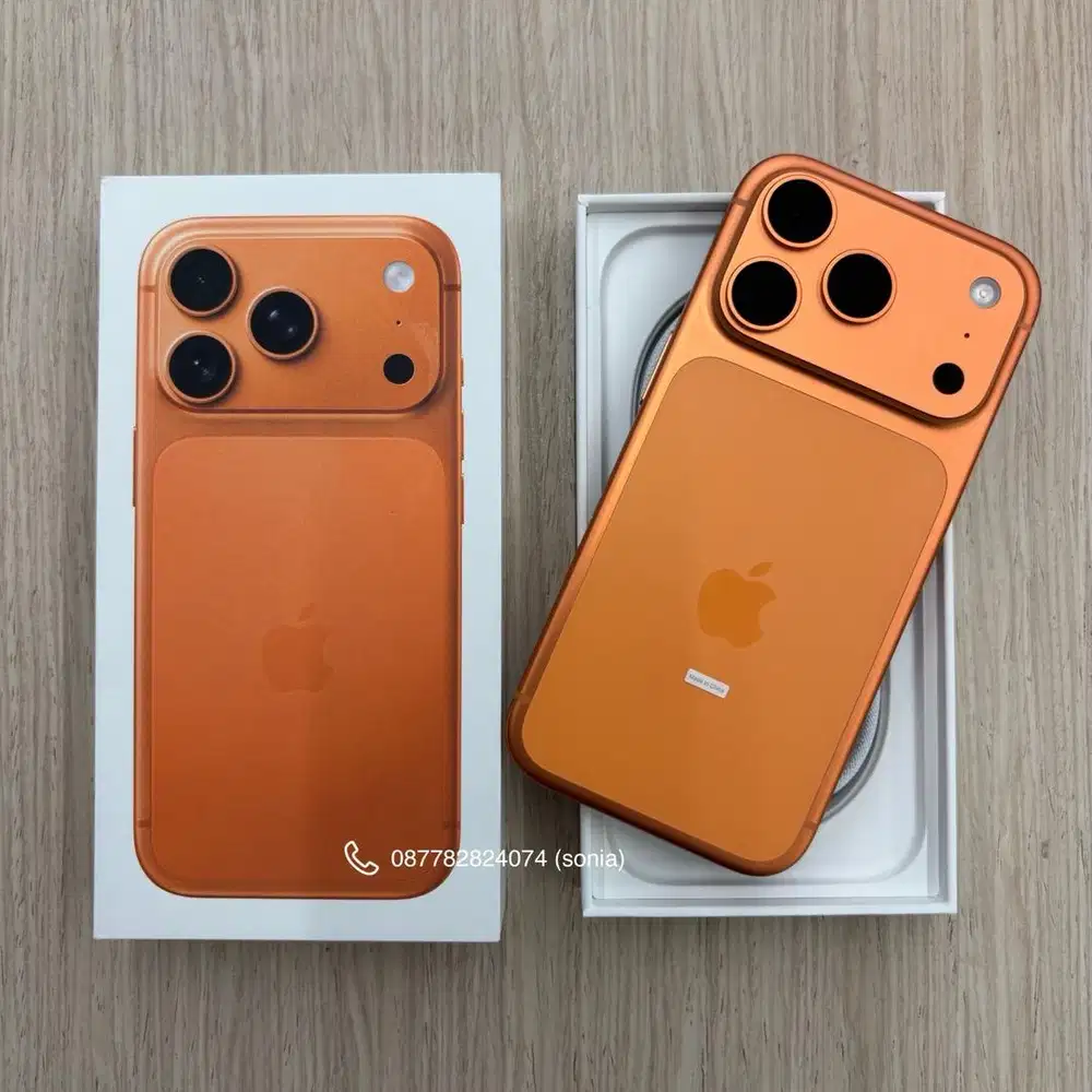 Cicilan 0% iPhone 17 pro cosmic 256GB bebas 2 kali angsuran