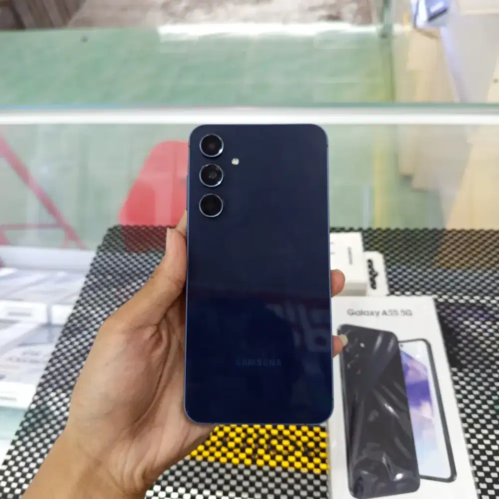 JUAL SAMSUNG GALAXY A55 5G 8/256 - FULSET ( DUS OEM )