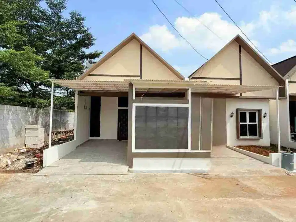 Rumah Siap Huni 1 unit terakhir hanya 10 menit ke stasiun Pondok Rajeg