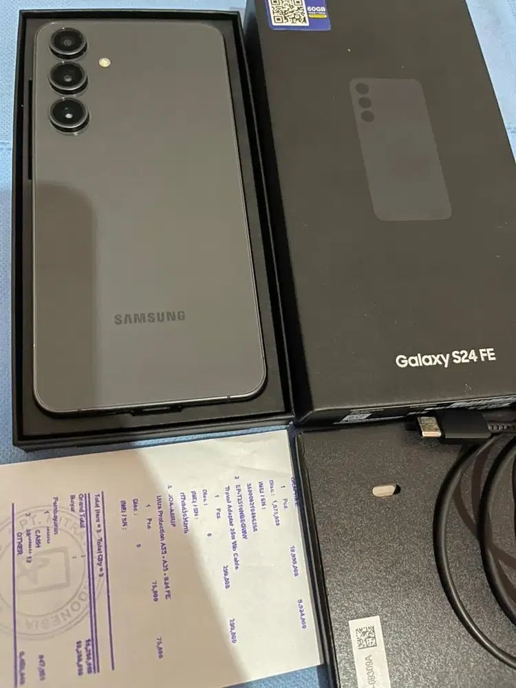 Samsung S24 FE 5G 8/256 GB Like New Garansi