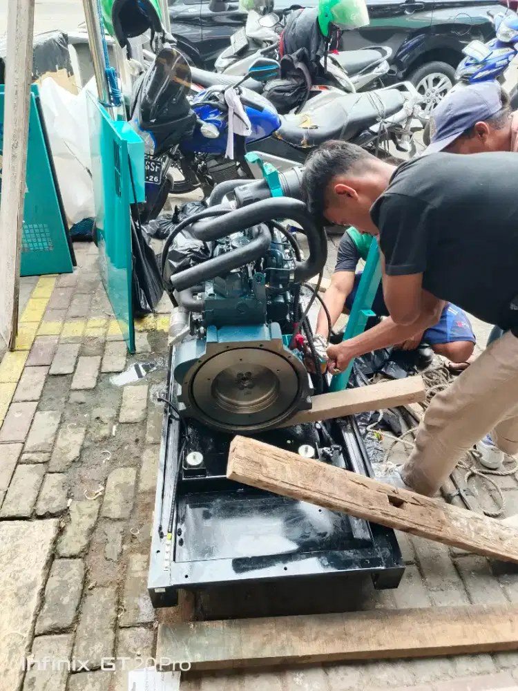 Jasa service genset dan electro motor