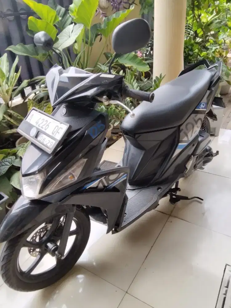 DIJUAL YAMAHA MIO MT125 2017 HITAM