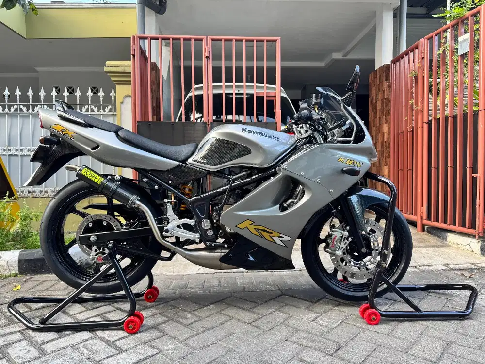 Ninja 150 CBU Asli Silver 2003