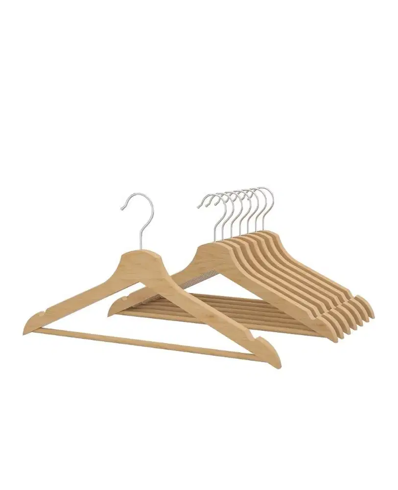 Gantungan Baju Hanger Kayu Ikea