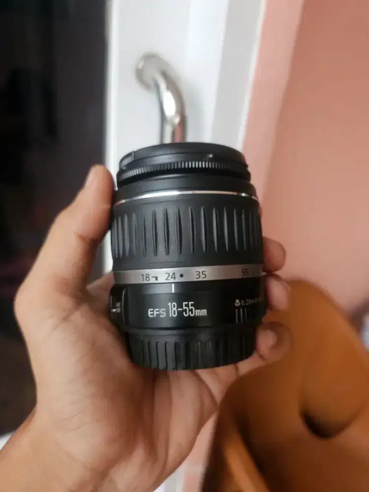 LENSA KIT CANON 18-55MM MULUUSSS