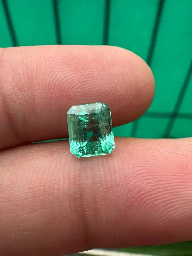 Jamrud emerald zamrud colombia 1,53 ct kristal gemericik