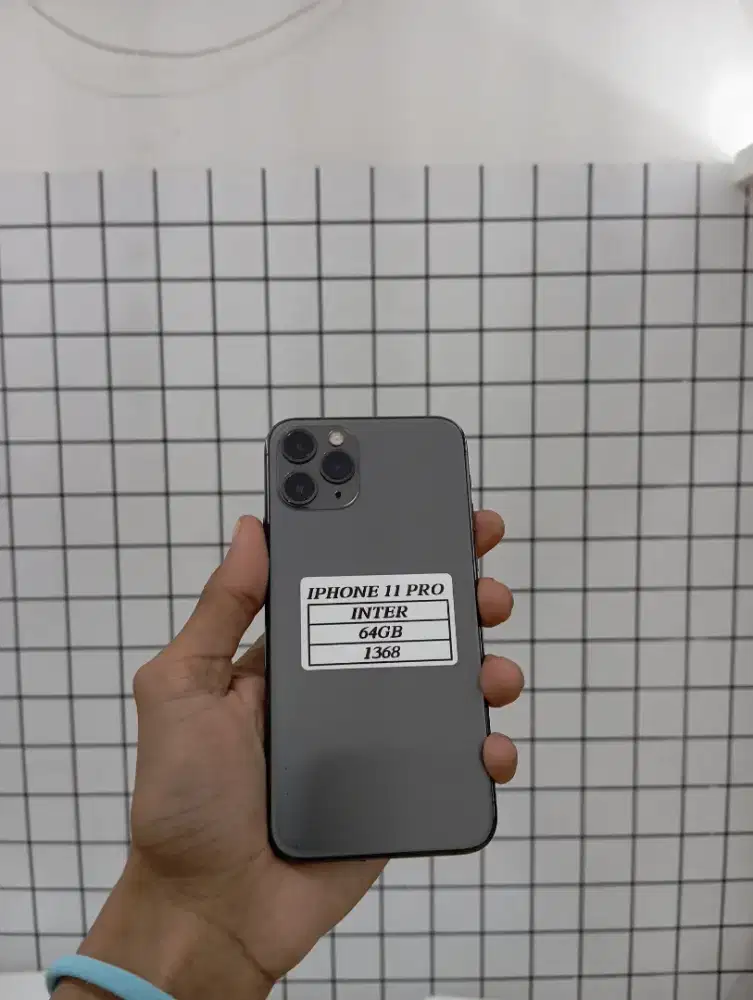IPHONE 11 PRO 64GB - INTER | HARGA 3.800