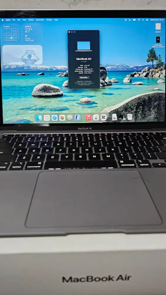 Macbook air M1 2020