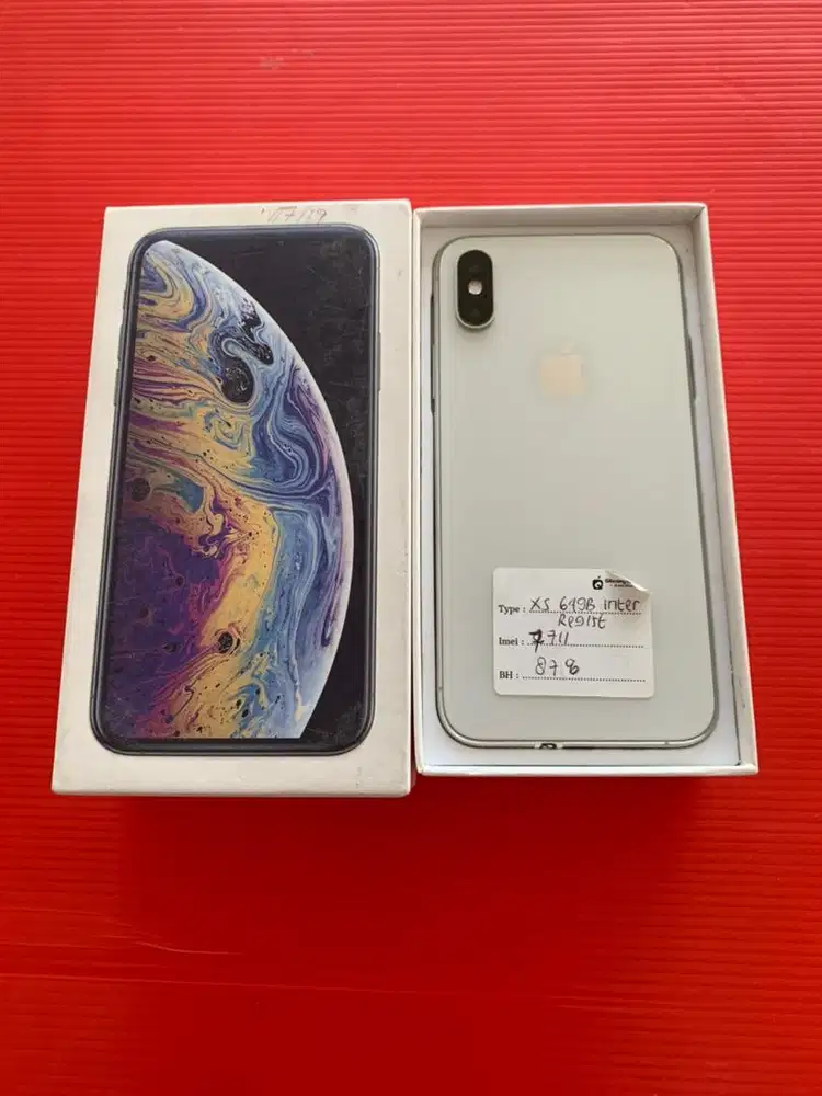 IPHONE XS 64GB REGIST TERDAFTAR