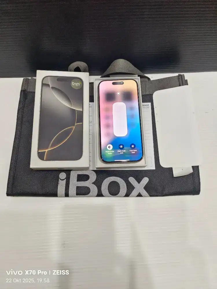 iphone 16 pro 256gb Garansi Resmi iBox panjang sampe agustus 2026
