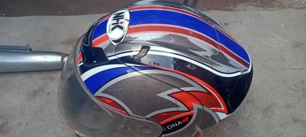 Helm fullface nhk dna size L