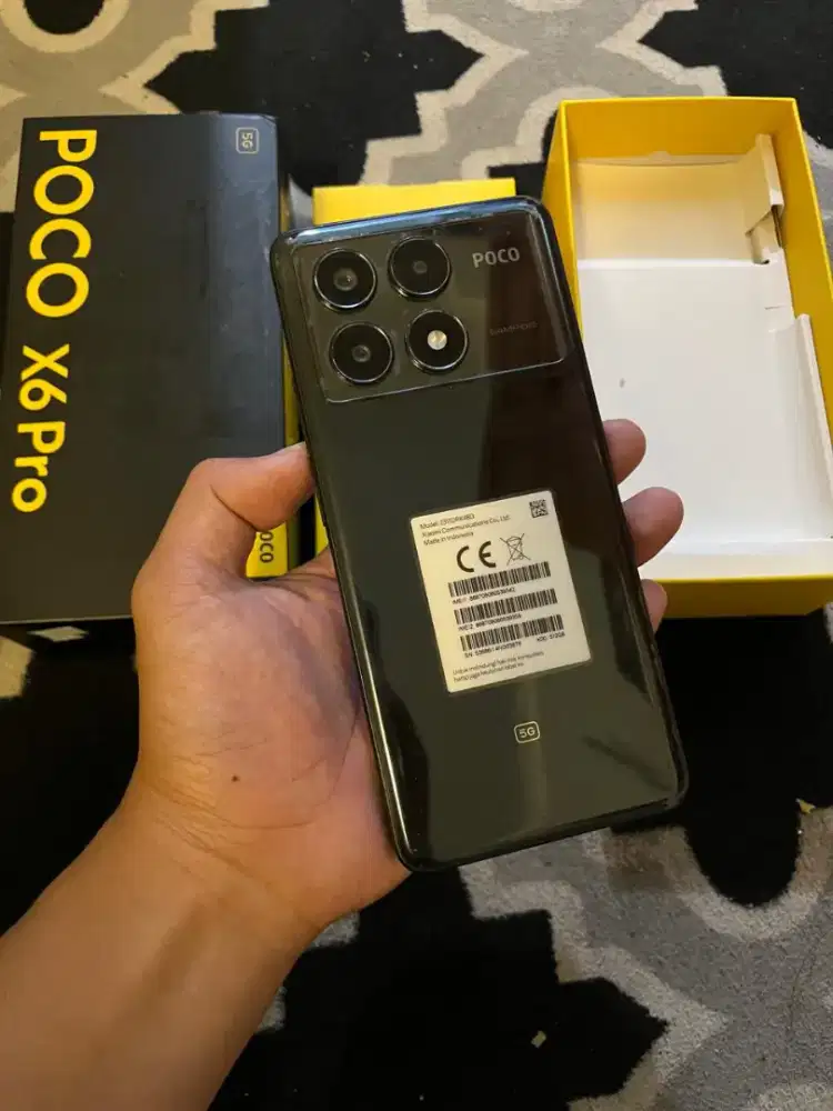 Poco X6 Pro 5G 12/512gb fulset mulus