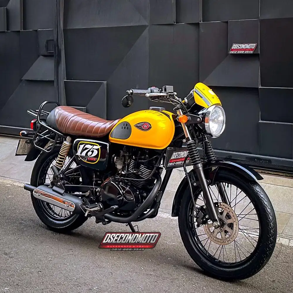 W 175 CAFE RACER‼️ W175 KLASIK JAPSTYLE BOBBER TRACKER BRATSTYLE MULUS