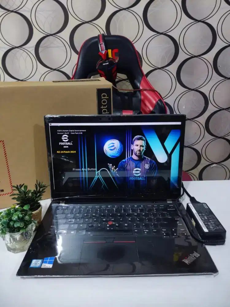 Lenovo Thinkpad T480s SSD Windows 10 Pro Siap Pakai
