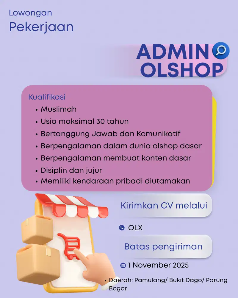 ADMIN KONTEN KREATOR BABY SHOP