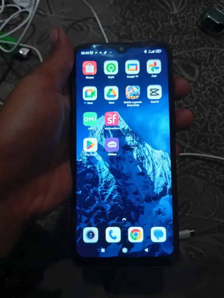 Dijual satu paket hp Redmi 9c ram 4 INTERNAL 64 dan mifi andromax