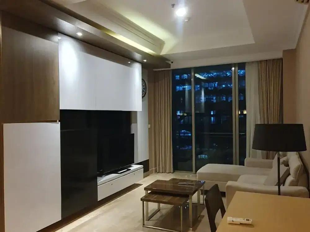 Dijual Apartemen Residence 8 Senopati Kebayoran Baru Sudirman SCBD 2BR 133sqm - Furnished Dekat ke  Ashta Mall Grand Lucky MRT Busway