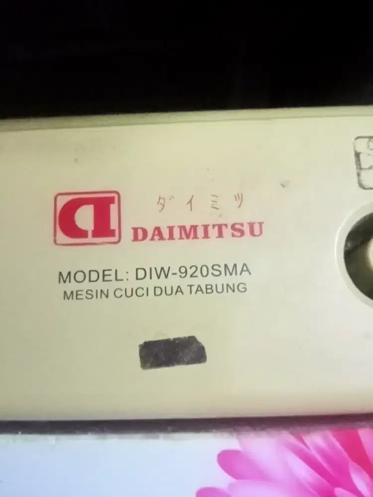 Jual mesin cuci dan speaker gmc