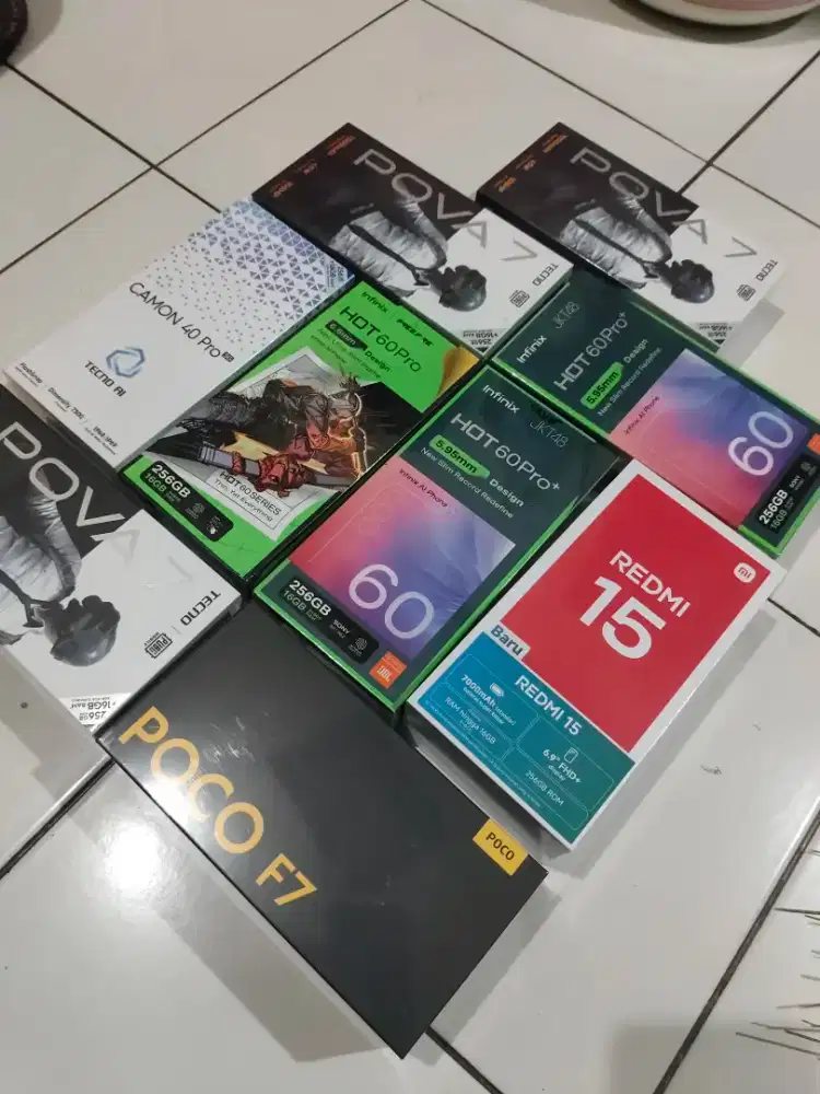 Macam macam HP Baru